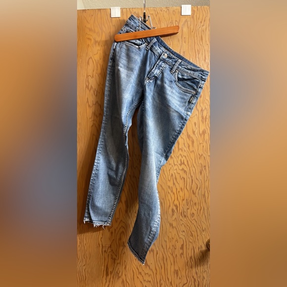 Ladies silver jeans size 29 - Picture 3 of 4